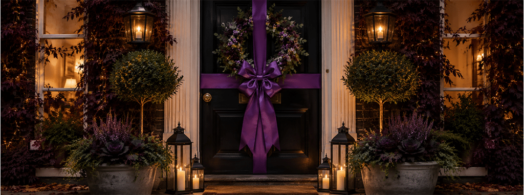 Luxury Front Door Bow Decorations