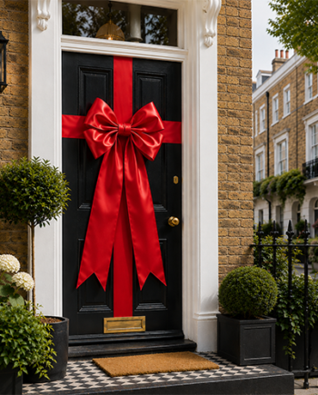 Luxury Satin New Home Door Bow - 40cm