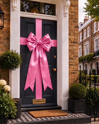 ROSE PINK CLASSIC RIBBON DOO RBOW