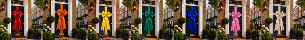 Luxury Front Door Bow Decorations