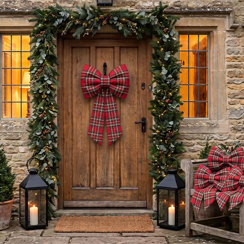 Luxury Front Door Bow Decorations