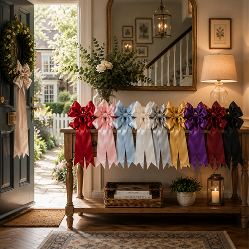 Luxury Front Door Bow Decorations