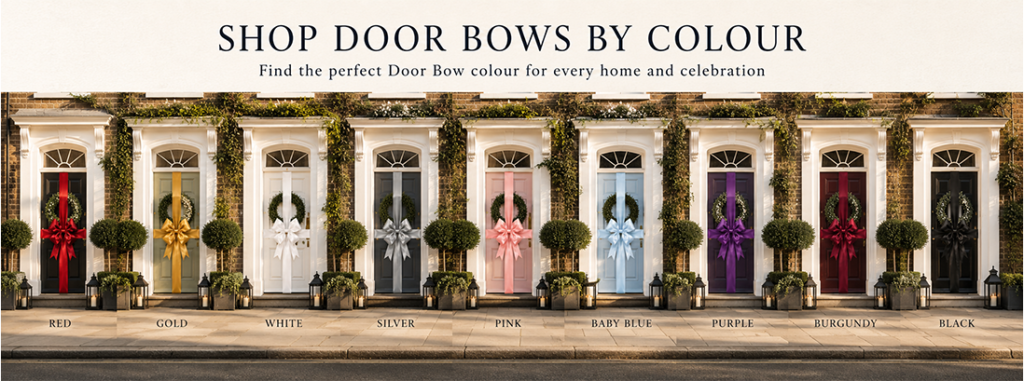 Luxury Front Door Bow Decorations