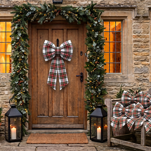 Luxury Front Door Bow Decorations