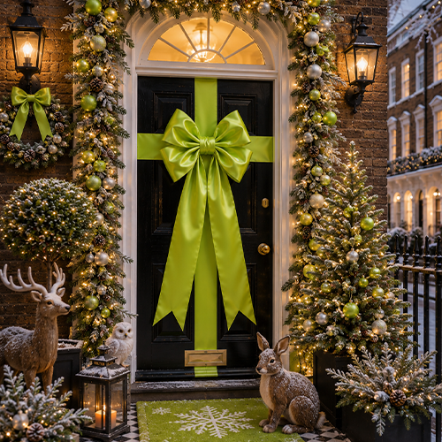 Luxury Front Door Bow Decorations