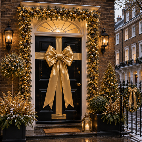 Luxury Front Door Bow Decorations