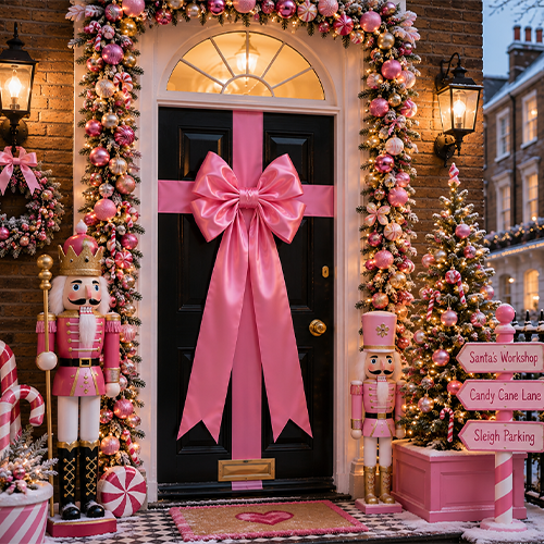 Luxury Front Door Bow Decorations