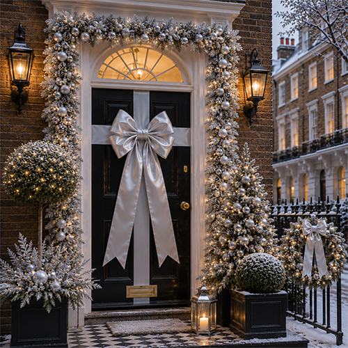 Luxury Front Door Bow Decorations