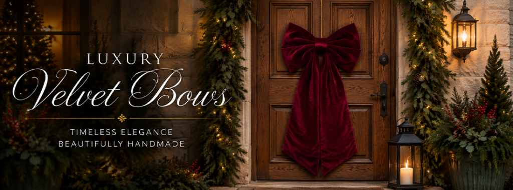 Luxury Front Door Bow Decorations