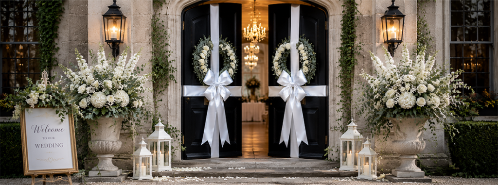 Luxury Front Door Bow Decorations