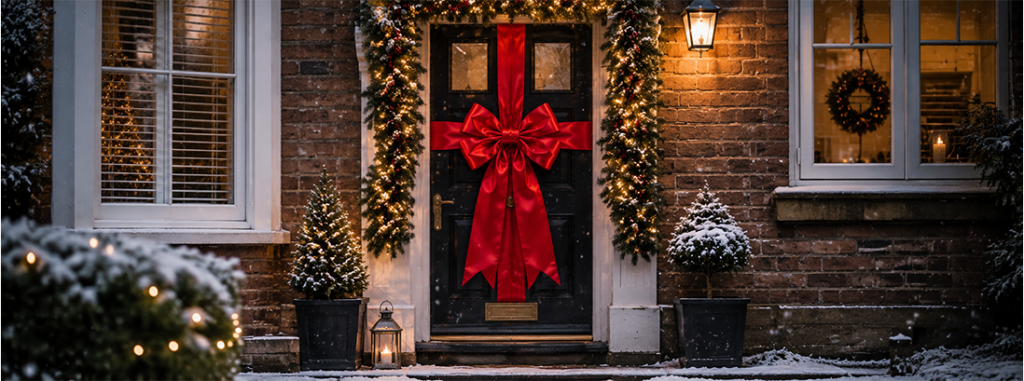 Christmas Door Bows