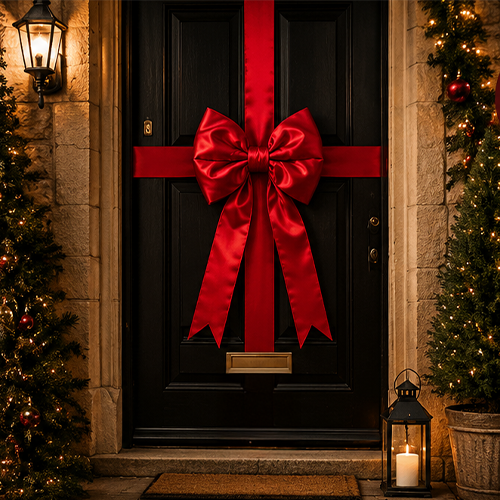 Luxury Front Door Bow Decorations