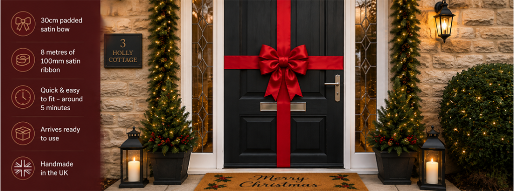Luxury Front Door Bow Decorations
